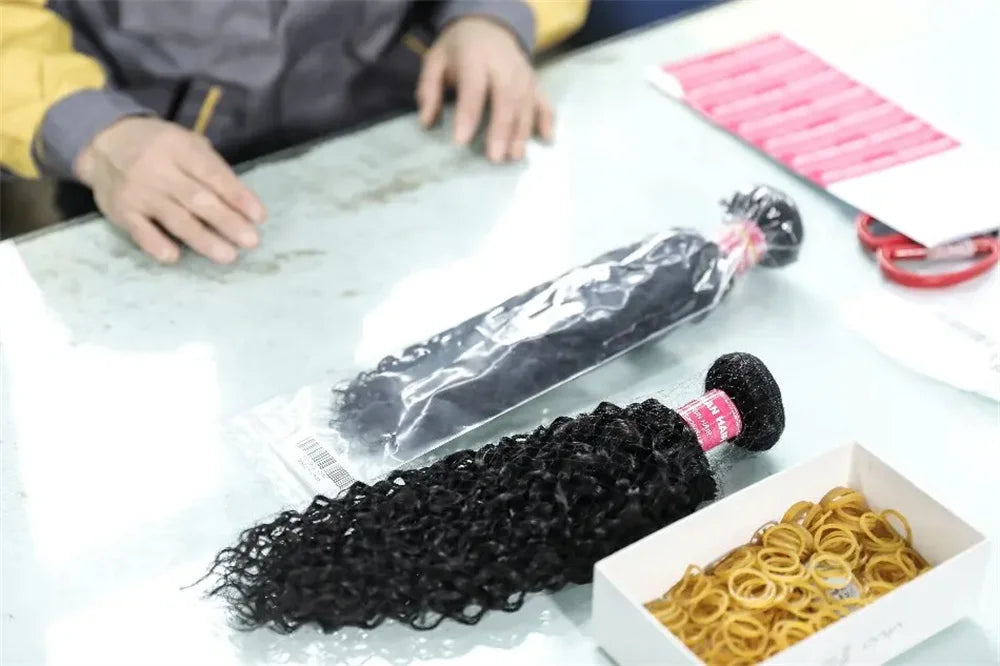 UNice Hair Curly Hair Bundles Unprocessed Natural Color 10A Grade 100% Human Hair 1/3/4 PCS Deal