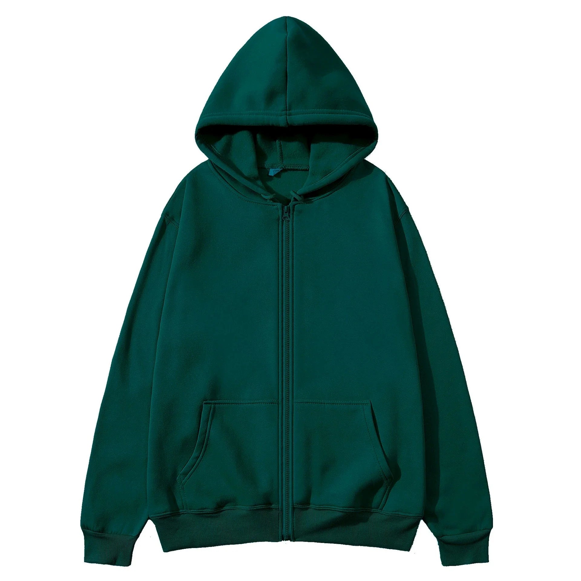Women Fleece Zip Up Hoodies Running Sports Sweatshirts Fashion Female Classic Casual Zipper Jackets Y2k Hip Hop Streetwear