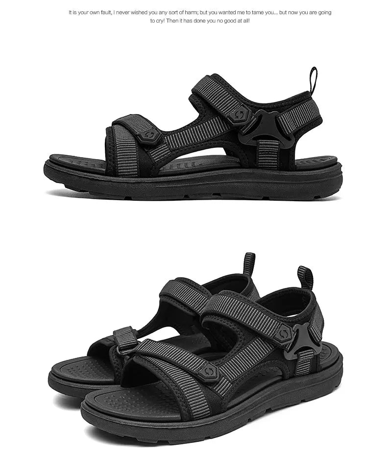 Summer Sandals for Men Leisure Beach Sandals Male Fashion Leisure Beach Holiday Sandals Shoes Lightweight Outdoor Casual Shoes