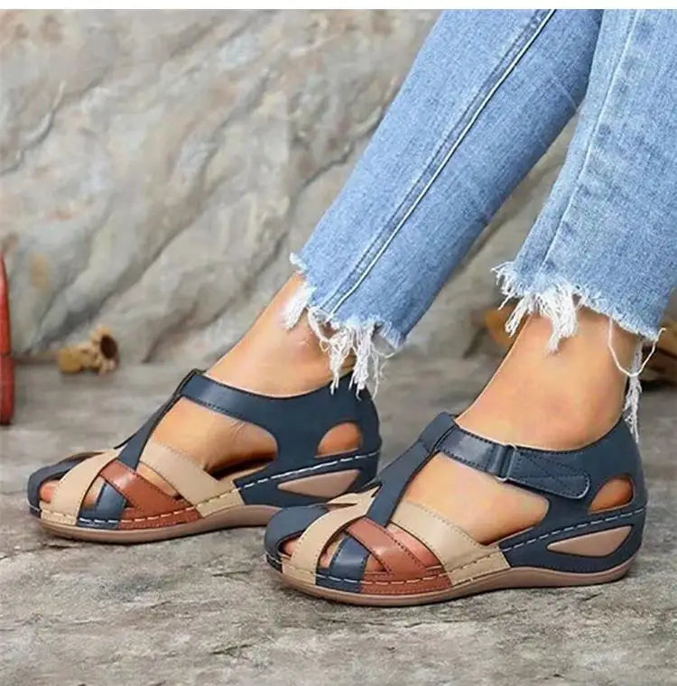Summer Sandals Women Shoes Outdoor Walking Shoes Non-Slip Sandals Ladies Wedge Sandals Woman Casual Sandal Women Footwear Female