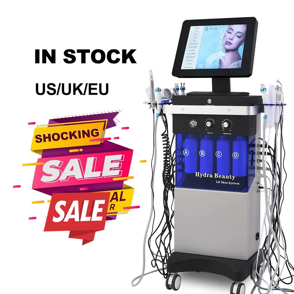 14 In 1 hydro facial Machine Skin Peeling hydra beauty facial Hydradermabrasion Korea Aqua Peel Machine beautiful equipment