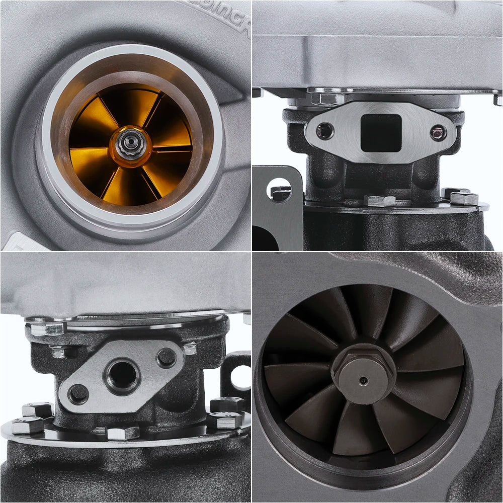 T3 T04E Street Billet Turbo Turbocharger 0.57 A/R 0.5 A/R Turbine Universal for 1.5-2.5L