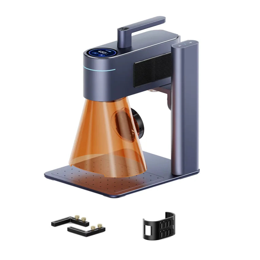 Laserpecker Laser Engraving Machine CNC 8K 10W Bluetooth 5.0 MINI Portable Laser Engraver For Metal Cutting WoodWorking LP4