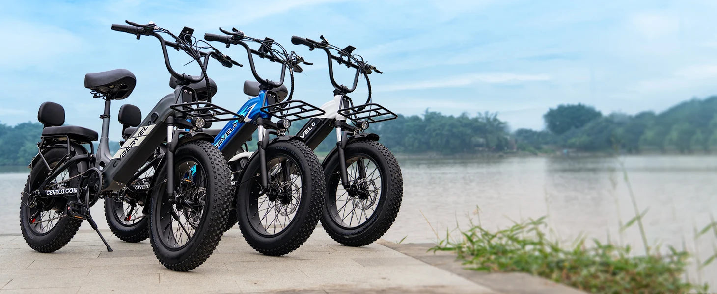 Cybervelo 20" Step-Thru Commuter, 1500W Peak 20ah Battery 80 Miles Long Range E-bike, 7-Speed Shift Adult Electric Bike EK12