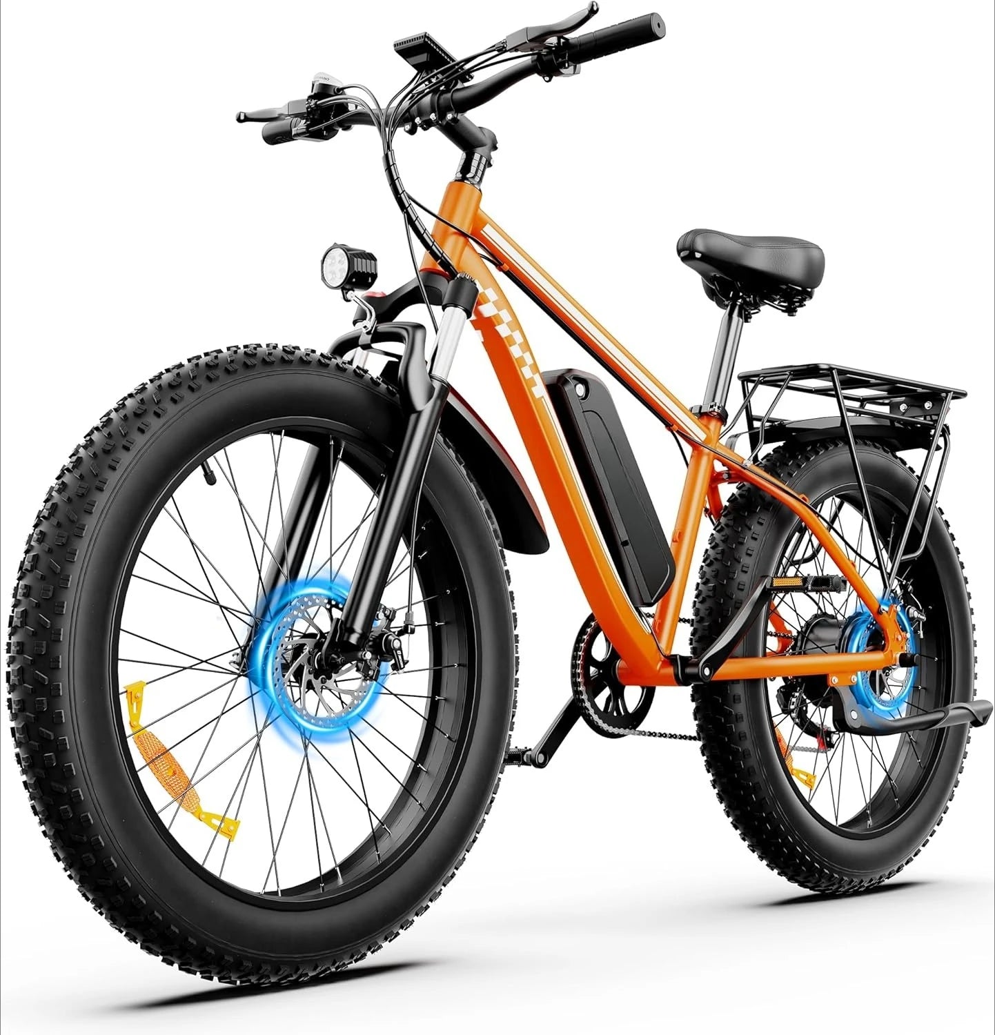 Electric Bike for Adults Peak 1500W Electric Bicycle 48V 15AH (720WH) Battery Electric Bike 26" Fat Tire Mountain,Customized