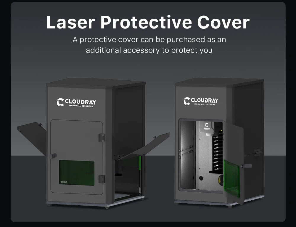 Cloudray 30W 50W 60W Fiber Laser Marking Machine MAX JPT For Cutting Jewelry Gold Silver Stainless Steel Copper Aluminum
