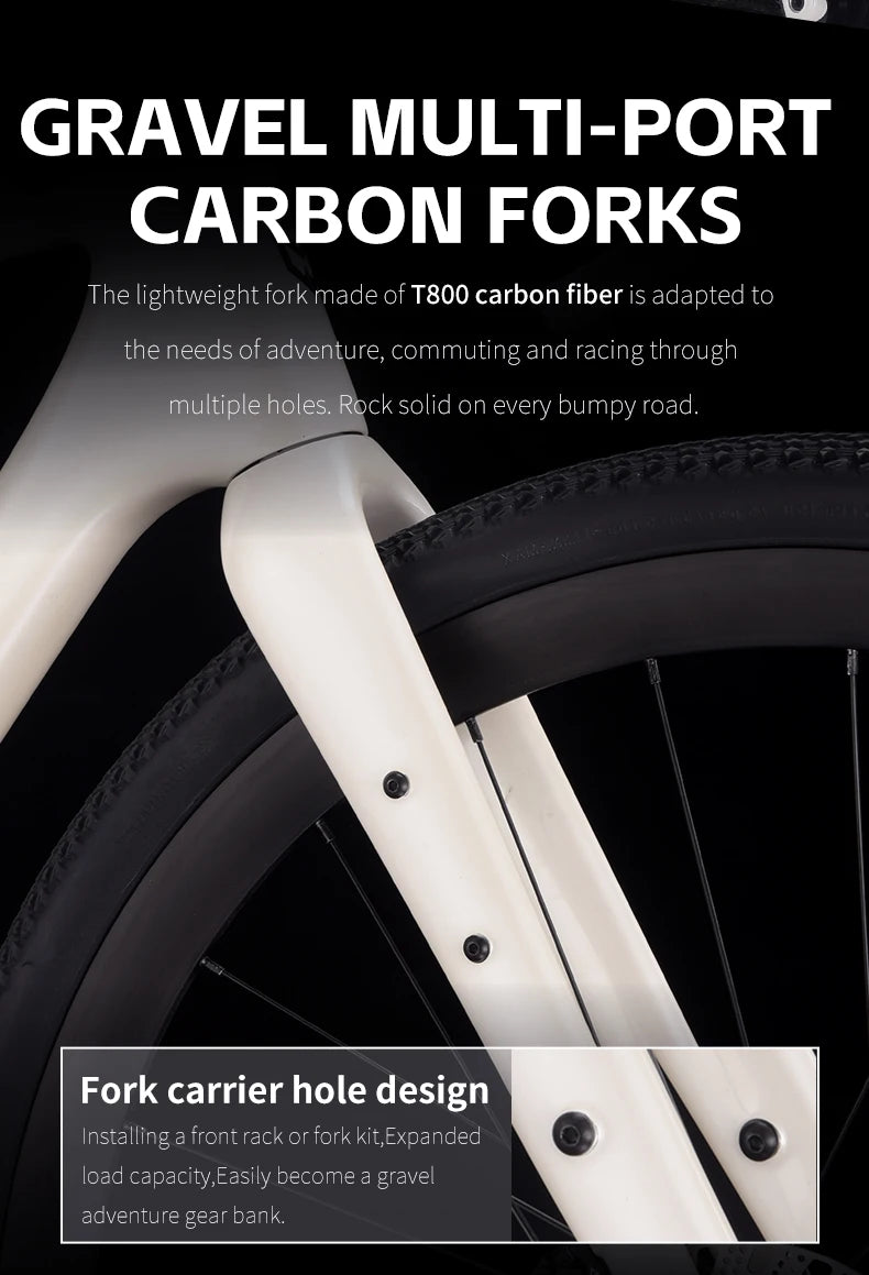 SAVA R21 Gelaro S6/S4 Gravel Bike, All-Terrain Off-Road Bike, 700C Carbon Fiber Frame and GRX 11/GRX 20Speed Gearset bicycle