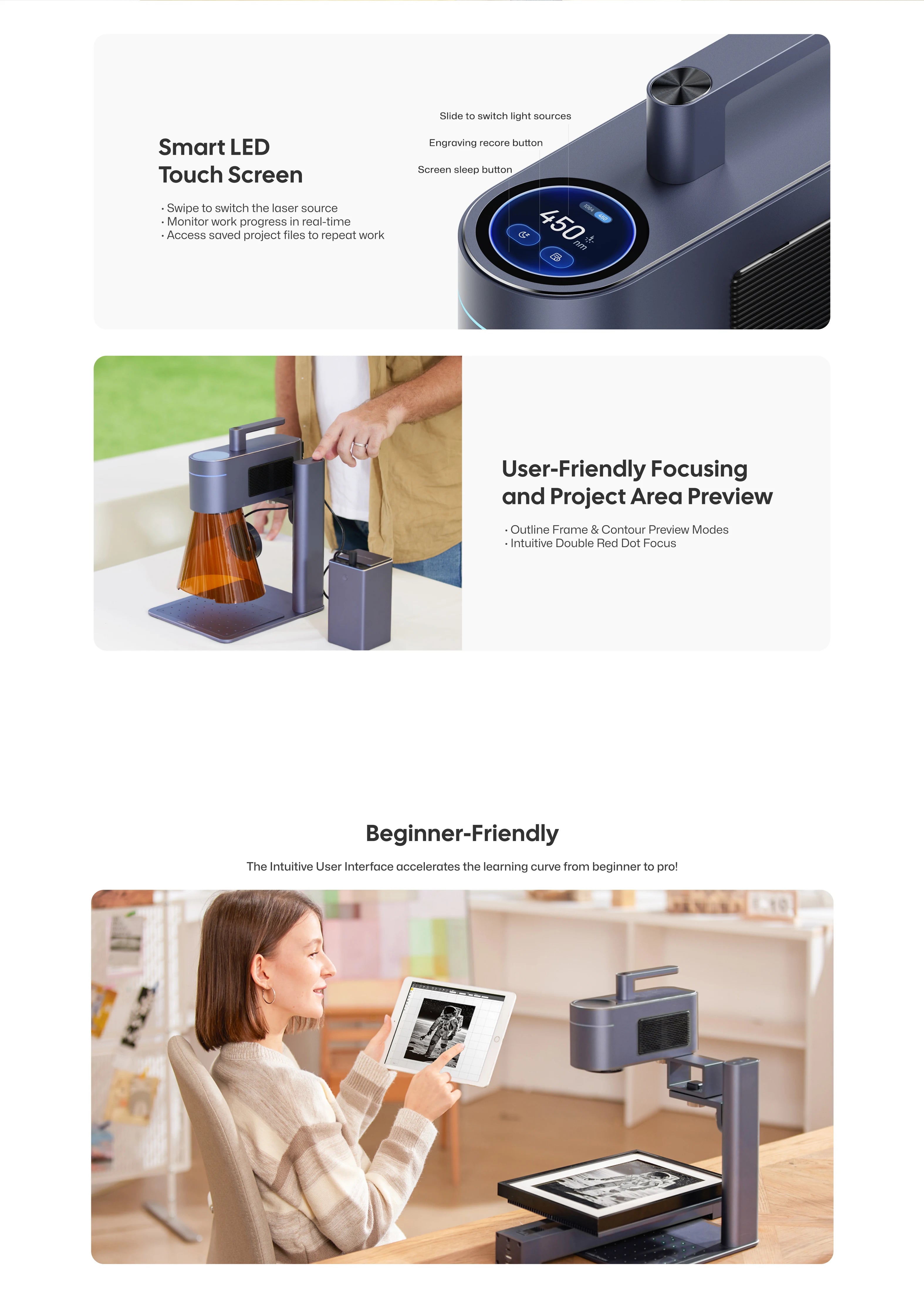 Laserpecker Laser Engraving Machine CNC 8K 10W Bluetooth 5.0 MINI Portable Laser Engraver For Metal Cutting WoodWorking LP4