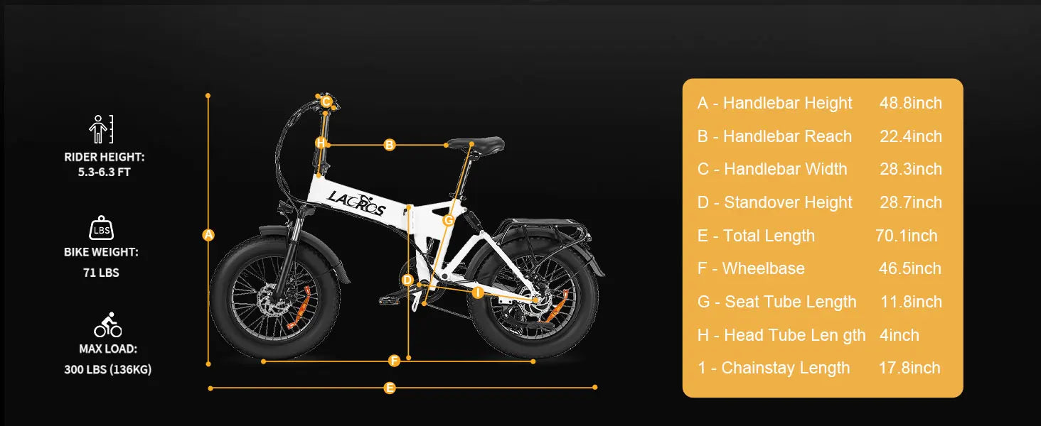 Lacros Pinecone adult E-bike,500W city ebike,48V12.8AH ebike,20 Fat Tire E-Mountain bike