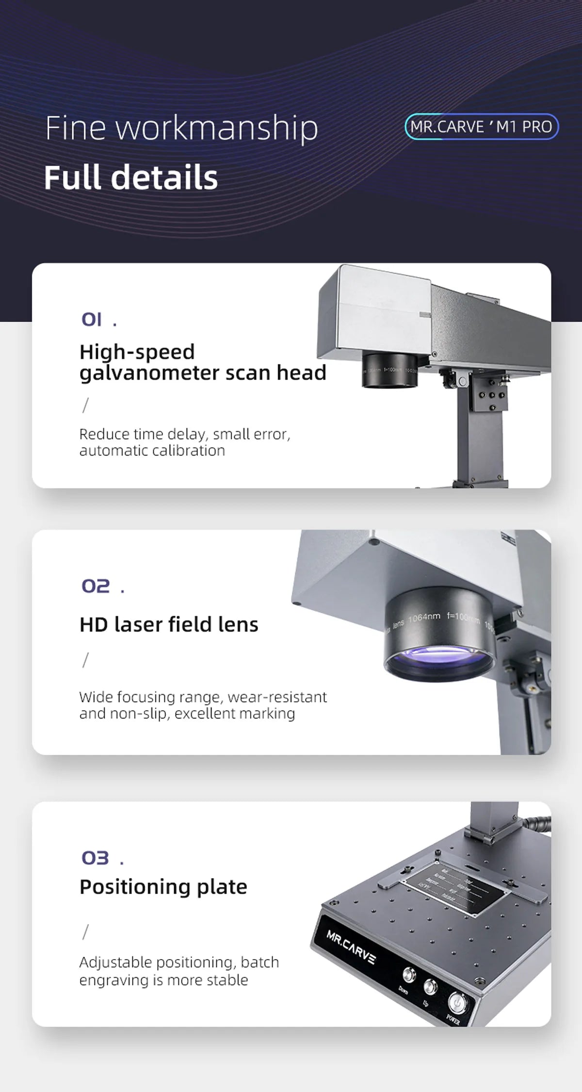 DAJA M1 Pro Fiber Laser Engraver Portable Business Laser Marking Machine for Fast Precise Engraving Plastic Leather All Metals