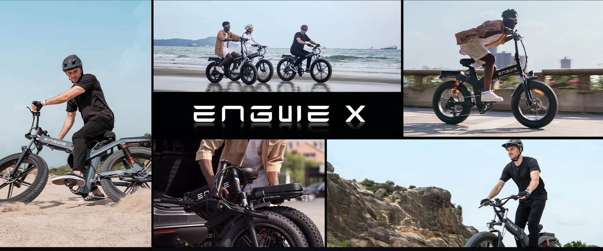Electric Bicycle 1200W motor 48V 29AH Folding Mountain E-bike Engwe X26 X24 X20 26Inch Fat Tire Urban Commuting Electric Bike