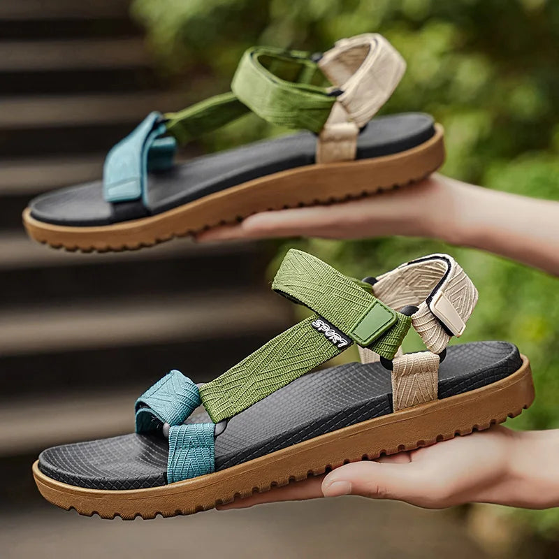 Summer Men Sandals Fashion Leisure Beach Holiday Sandals for Men's Lightweight Shoes New Outdoor Comfortable Casual Sandalies