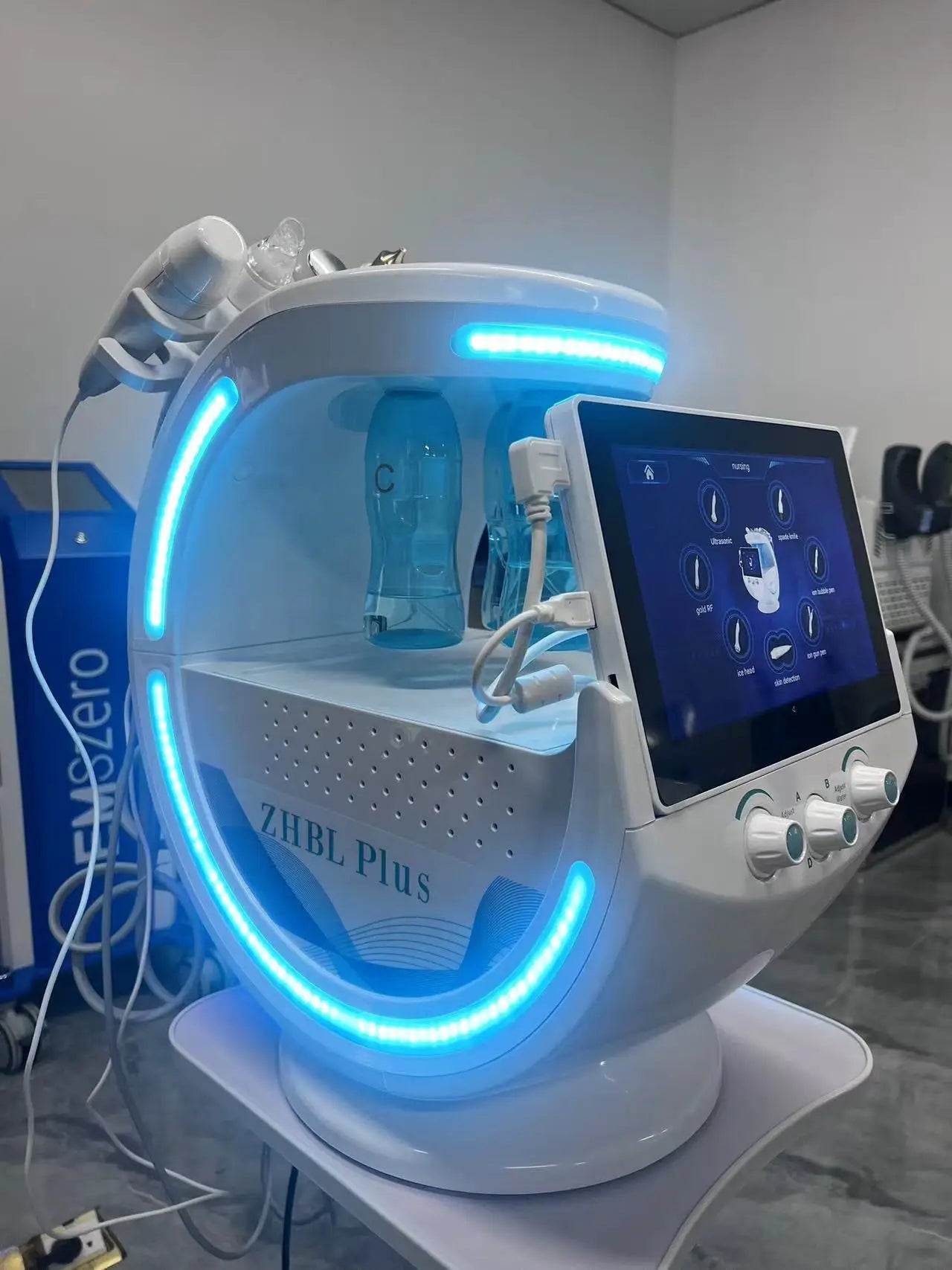 Best Smart Ice Blue Facial Treatment Machine 2025 Hydrofacial 7 In 1 Professional Portable Dermabrasion The Latest