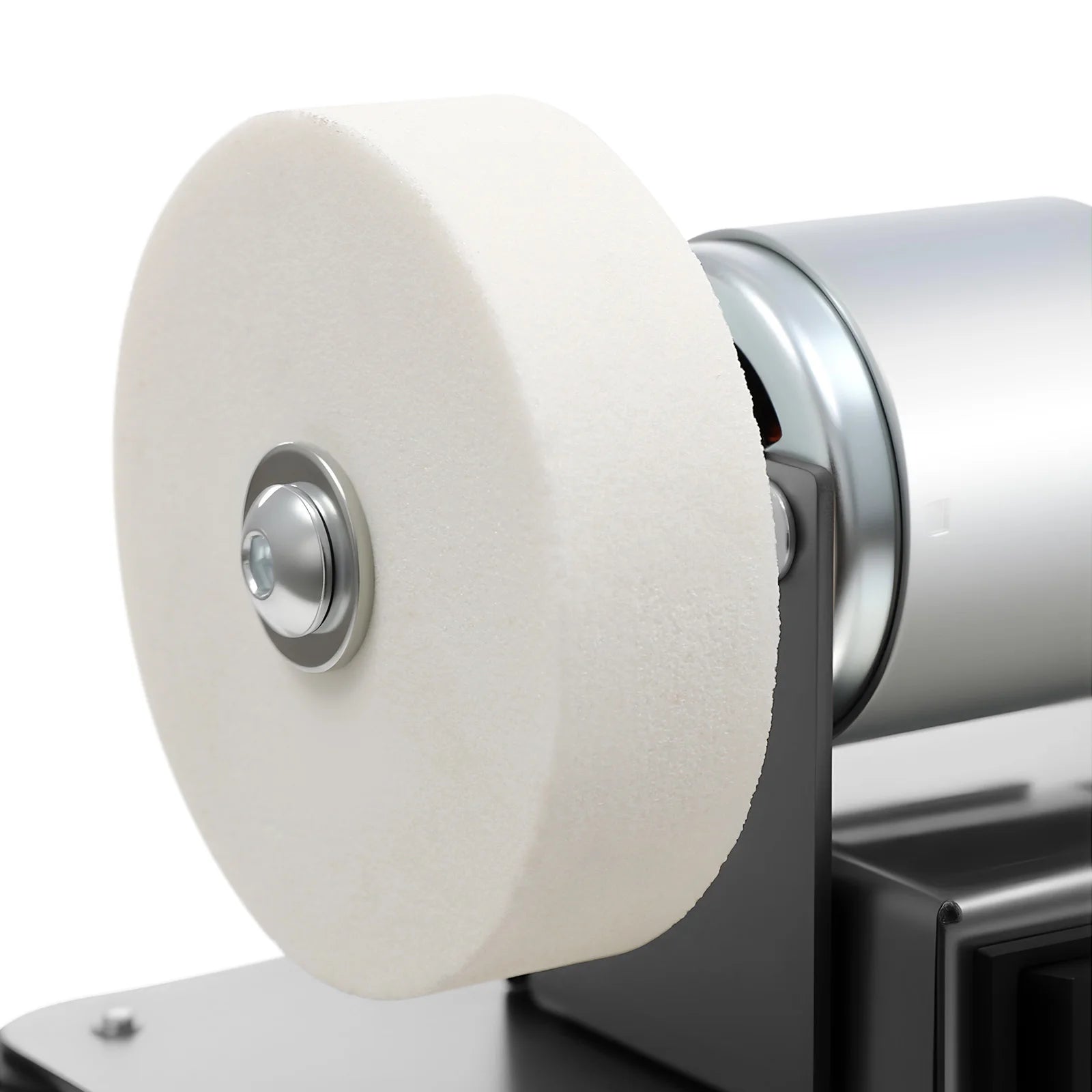96W Benchtop Sander, Small Grinder Adjustable Variable Speed Table Grinder 6000 RPM for Metal Grinding Polishing DIY
