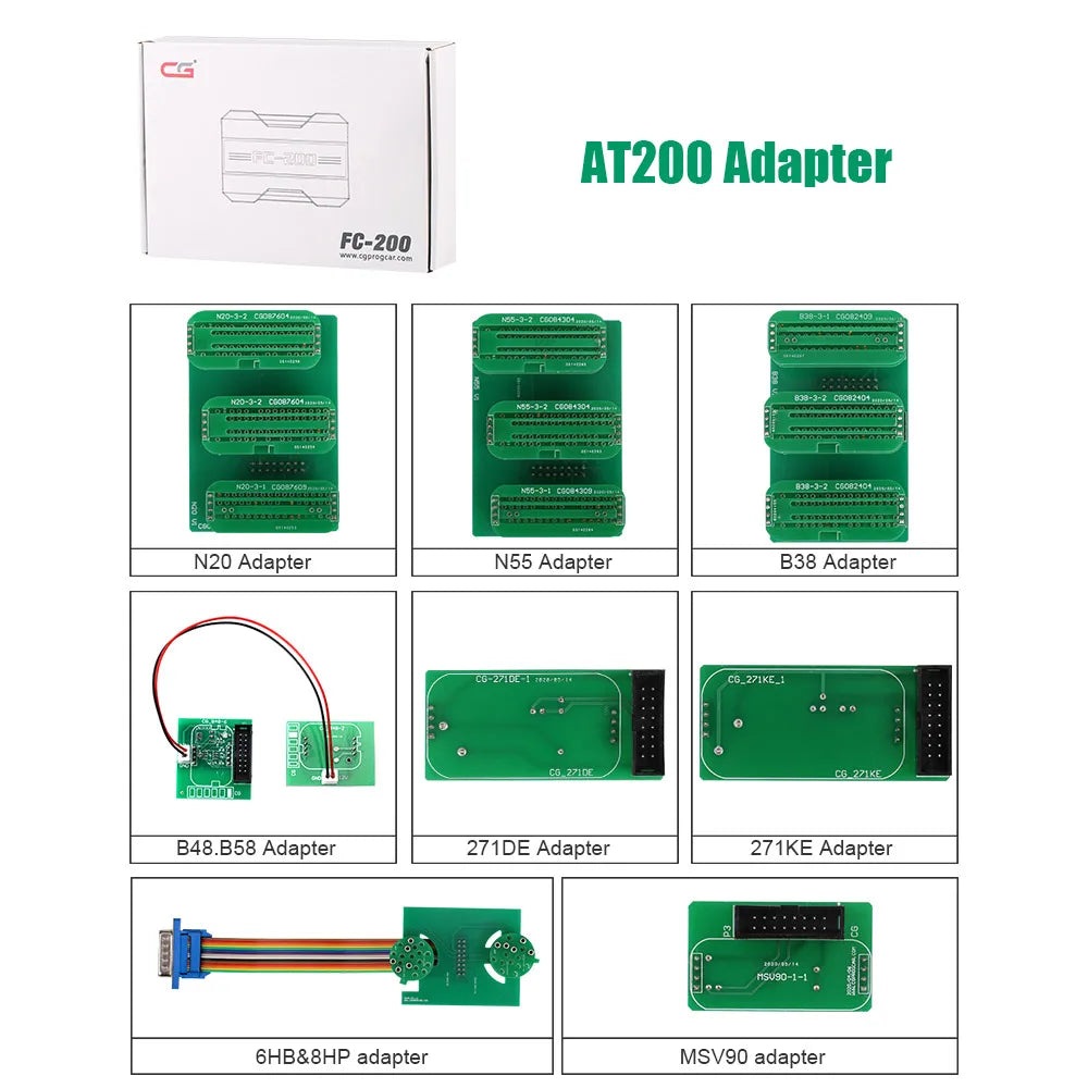 V1.1.1.0 CG CGDI FC200 ECU Programmer Full Version Support 4200 ECUs and 3 Operating Modes and MPC5XX Adapter FC200-MPC5XX