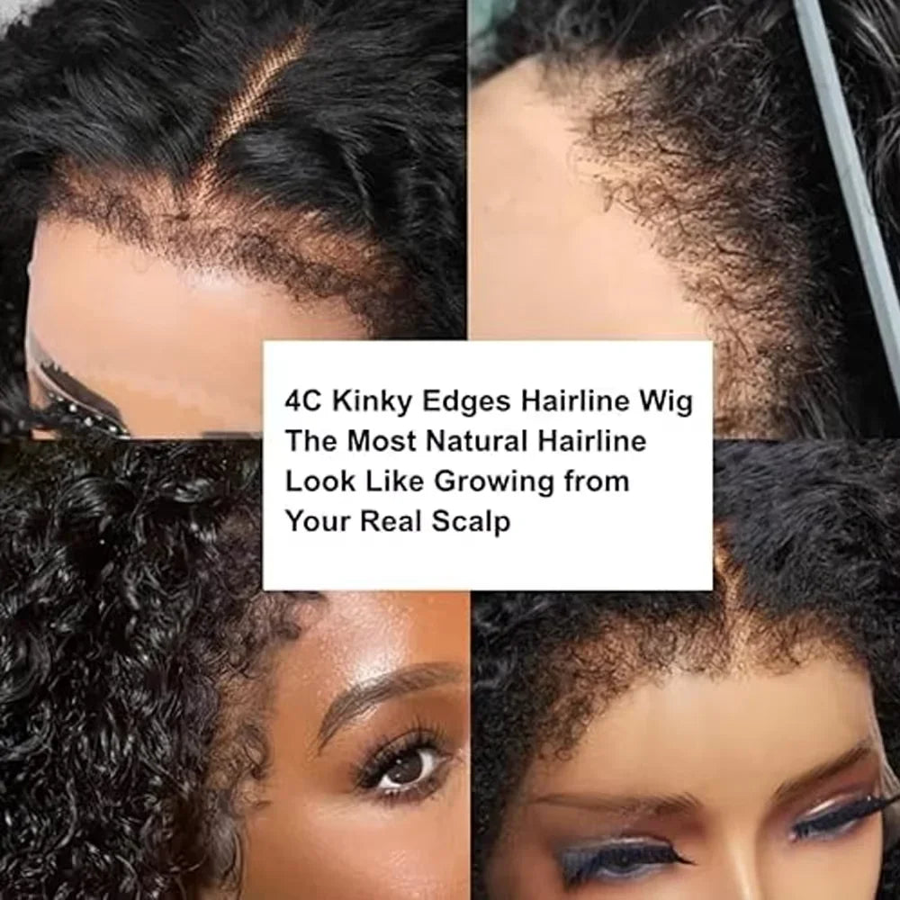 Glueless Wear And Go Kinky Curly Wig Human Hair Precut 7x5 13x6 HD Frontal Wigs Ready to Perplucked Curly Lace Front Wig On Sale
