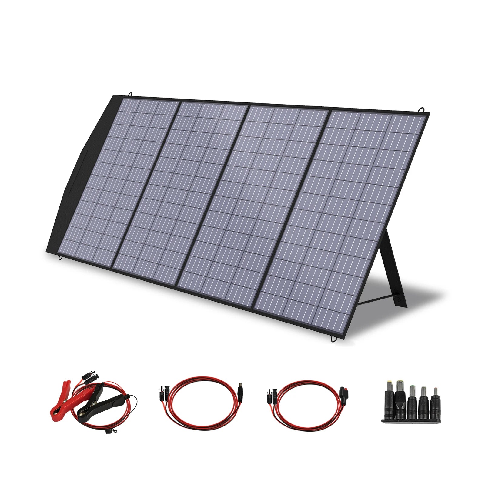 ALLPOWERS Powerstation 2400W Mobile Energy Storage Power Supply With 18V Solarpanel, 4x2400W AC Outlet,30A RV Plug,UPS Function