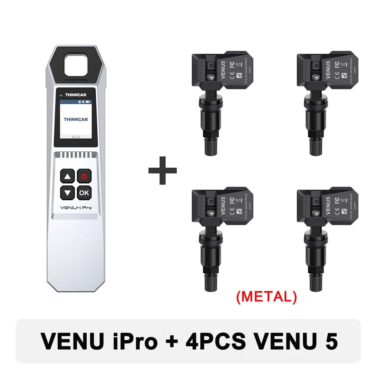 THINKCAR VENU iPro TPMS 315MHz 433MHz Car Tire Pressure Diagnosis Tool Universal Sensor Activation Programming Learning