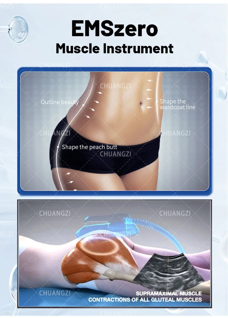 Professional EMS Body Sculpt Device EMSzero High Intensity Muscle Training Fat Removal Slimming Beauty Machine For Salon