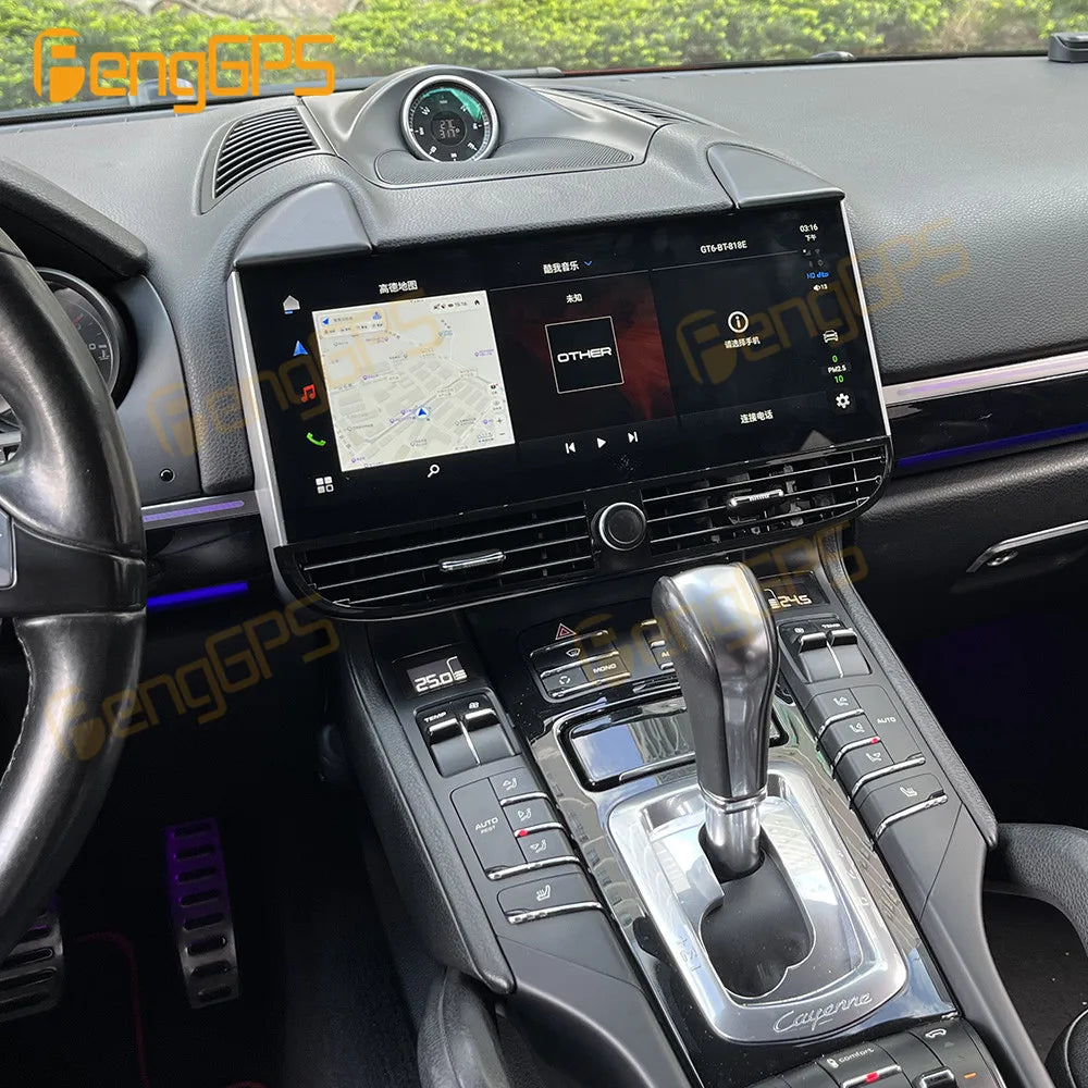 256G For Porsche Cayenne 2010 - 2017 Car Intelligent System Car Radio Multimedia Player GPS Navig Carplay Android Auto Head Unit