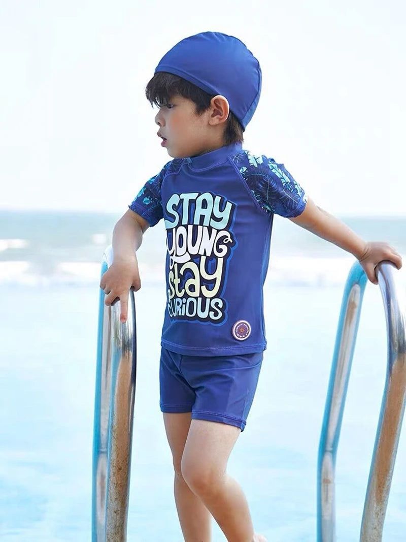 Top Quality Boy Swimsuit UPF50 UV Protection Summer Baby Toddler Swimwear Children's Bathing Suit Beach Pool Surf Swimming Wear