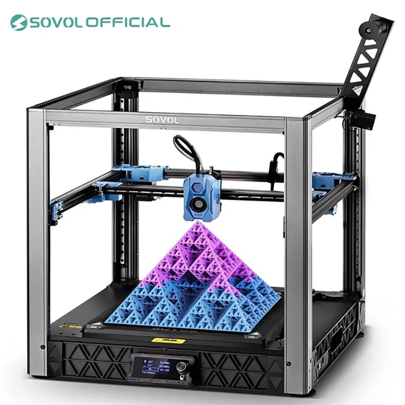 Sovol SV08/SV08 MAX Core-XY 3D Printer with Camera Voron 2.4 Open Source, 700 mm/s High Speed Printing 4 Independent Z Motor