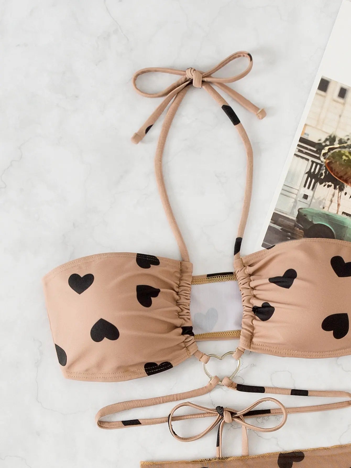 Brazilian Thong Bikini 2026 Women With Skirt Sexy Swimwear Female Padded Swimsuit Push Up Beachwear Bathing Suit Biquini Summer