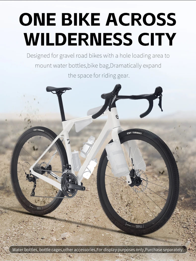 SAVA R21 Gelaro S6/S4 Gravel Bike, All-Terrain Off-Road Bike, 700C Carbon Fiber Frame and GRX 11/GRX 20Speed Gearset bicycle