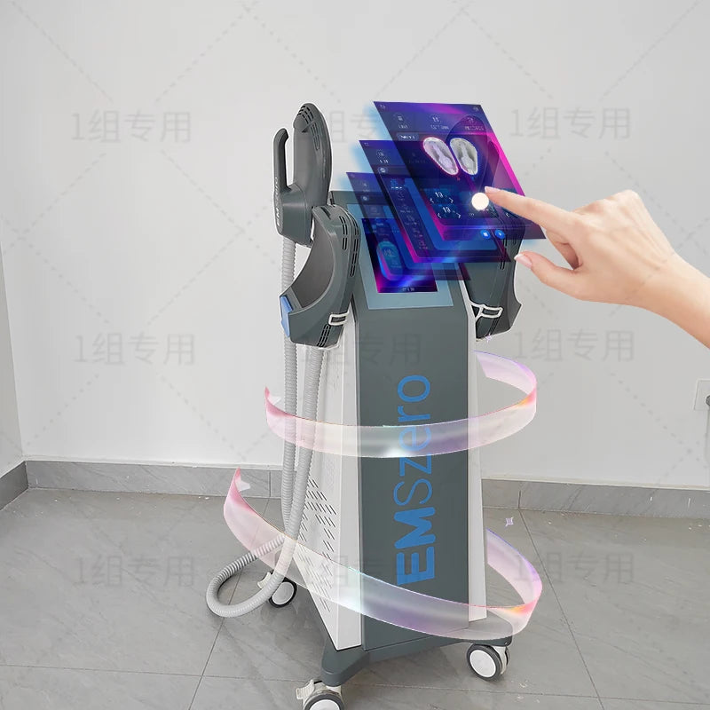 EMSzero Neo 15Tesla 6500W EMS Body RF Sculpt Machine Body Slimming Fat Burn Muscle Training Home Salon Use
