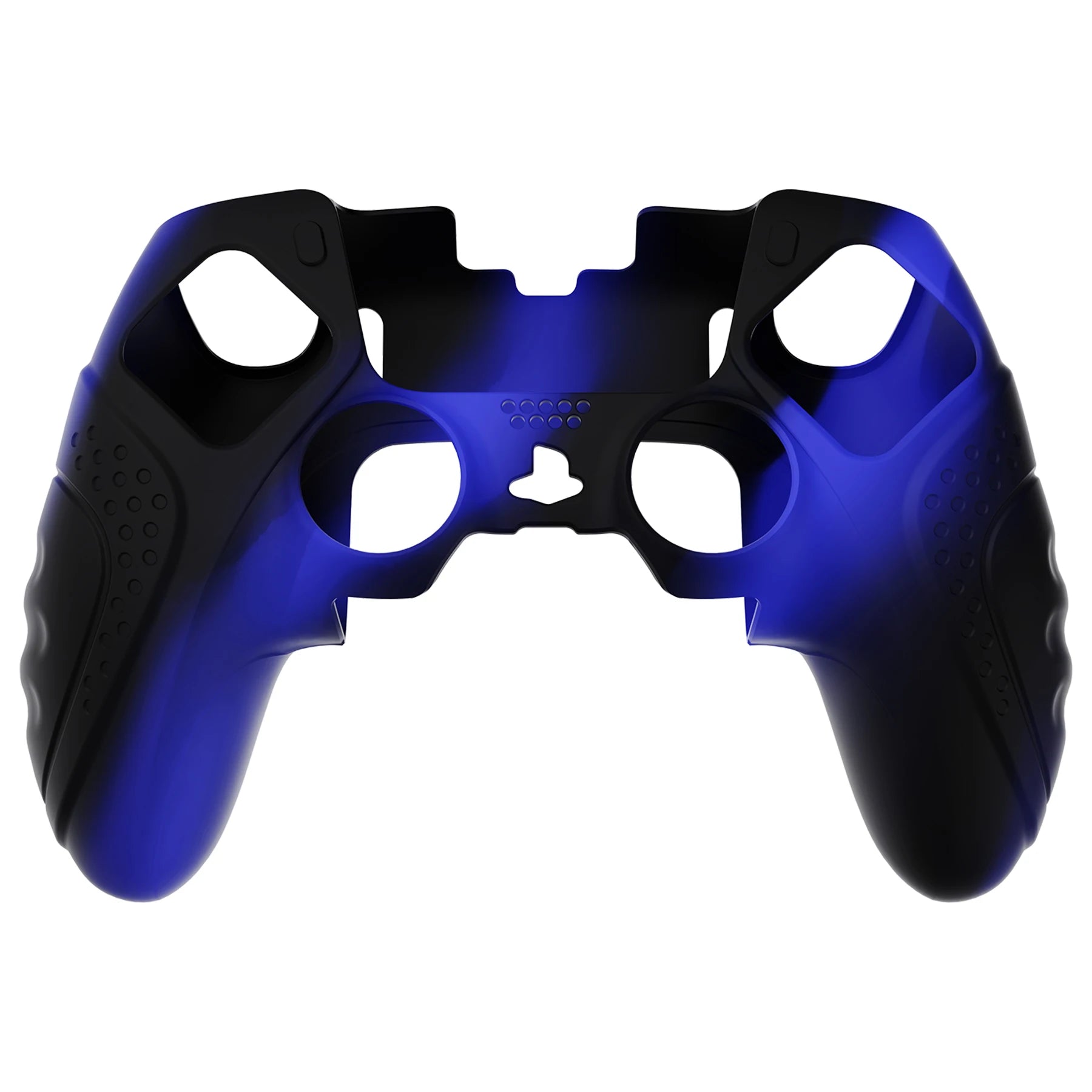 PlayVital Anti-Slip Silicone Cover Case for ps5 Edge Controller, Rubber Protector with Thumb Grip Caps - Guardian Edition Series
