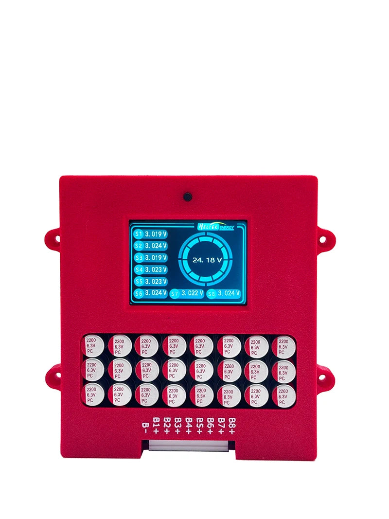 5A Lipo/lifepo4 active balancer 4s 6s 8s with Voltage Dispaly 12V Lithium Battery Energy transfer Active Equalizer