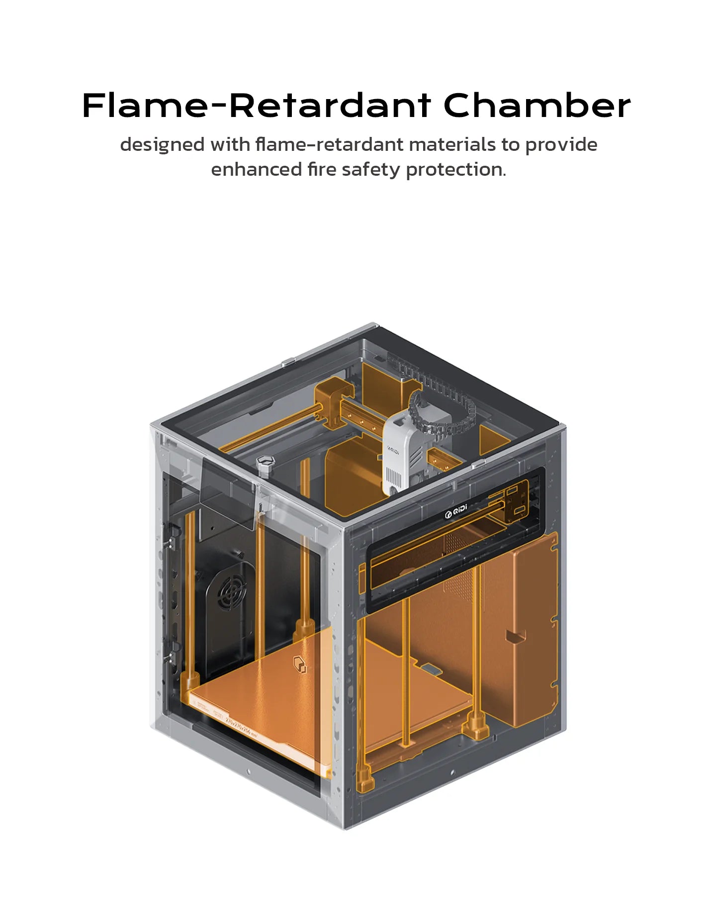 QIDI Q2 Multi-Color Printing 3D Printer Fast Speed Printing 600mm/s Industrial WIFI High Precision Print
