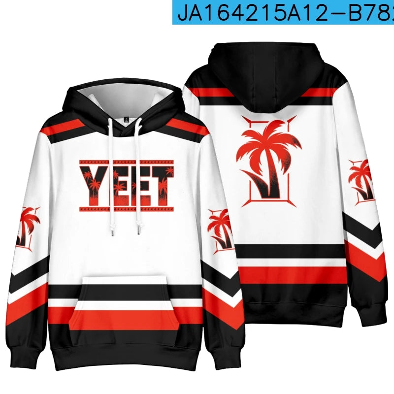 Jey Uso Yeet Hoodies Merch Hooded Women/Men Fashion Casual Streetwear Sweatshirts Clothing Hoodie Fashion Outwear