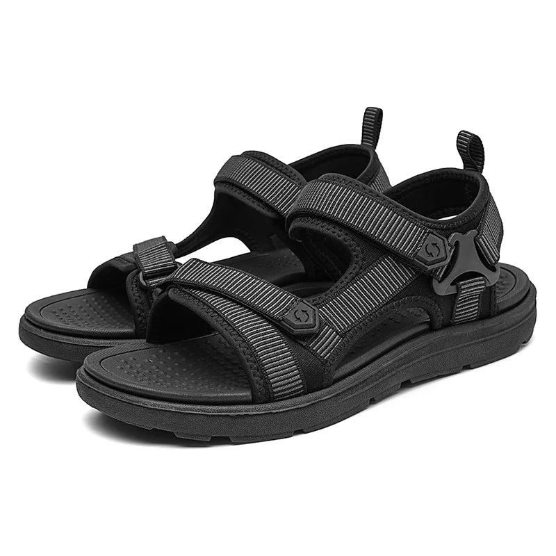 Summer Sandals for Men Leisure Beach Sandals Male Fashion Leisure Beach Holiday Sandals Shoes Lightweight Outdoor Casual Shoes