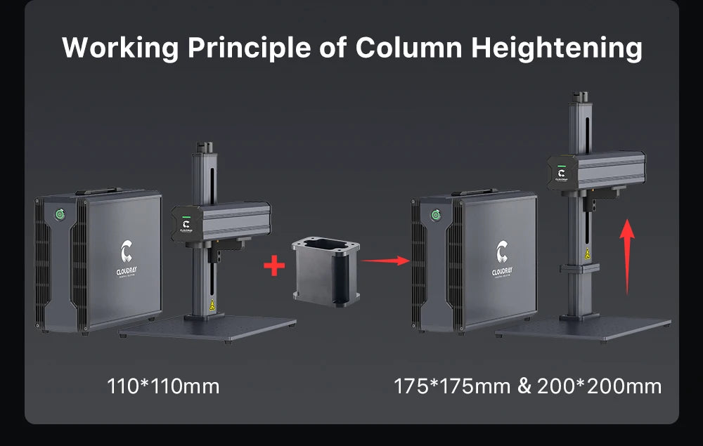 Cloudray 30W 50W 60W Fiber Laser Marking Machine MAX JPT For Cutting Jewelry Gold Silver Stainless Steel Copper Aluminum