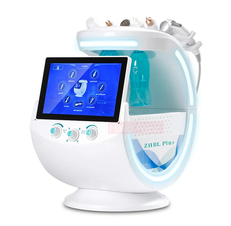 Best Smart Ice Blue Facial Treatment Machine 2025 Hydrofacial 7 In 1 Professional Portable Dermabrasion The Latest