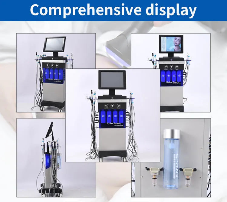 14 In 1 hydro facial Machine Skin Peeling hydra beauty facial Hydradermabrasion Korea Aqua Peel Machine beautiful equipment
