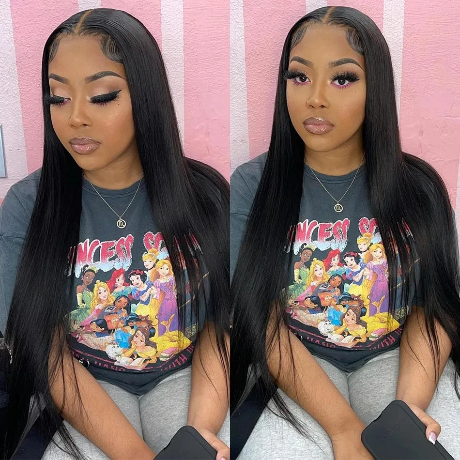 Real Straight HD Lace Wigs 13x6 HD Lace Frontal Human Hair Wig 13X4 HD Lace Wig 13x6 Human Hair Wigs 30 Inch Wigs Human Hair