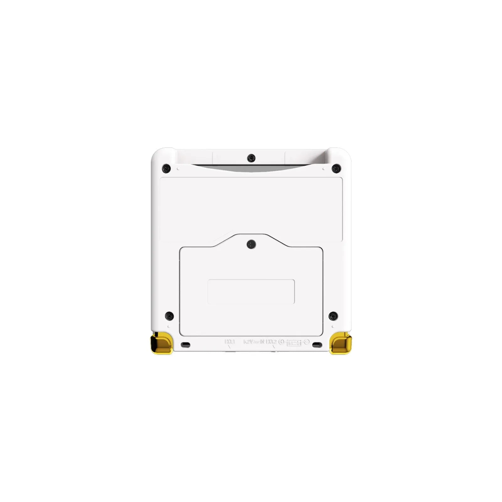 eXtremeRate Chrome Gold & Chrome Silver Full Set Buttons, A B L R Button Power On Off Volume Button D-pad Key for GBA SP Console
