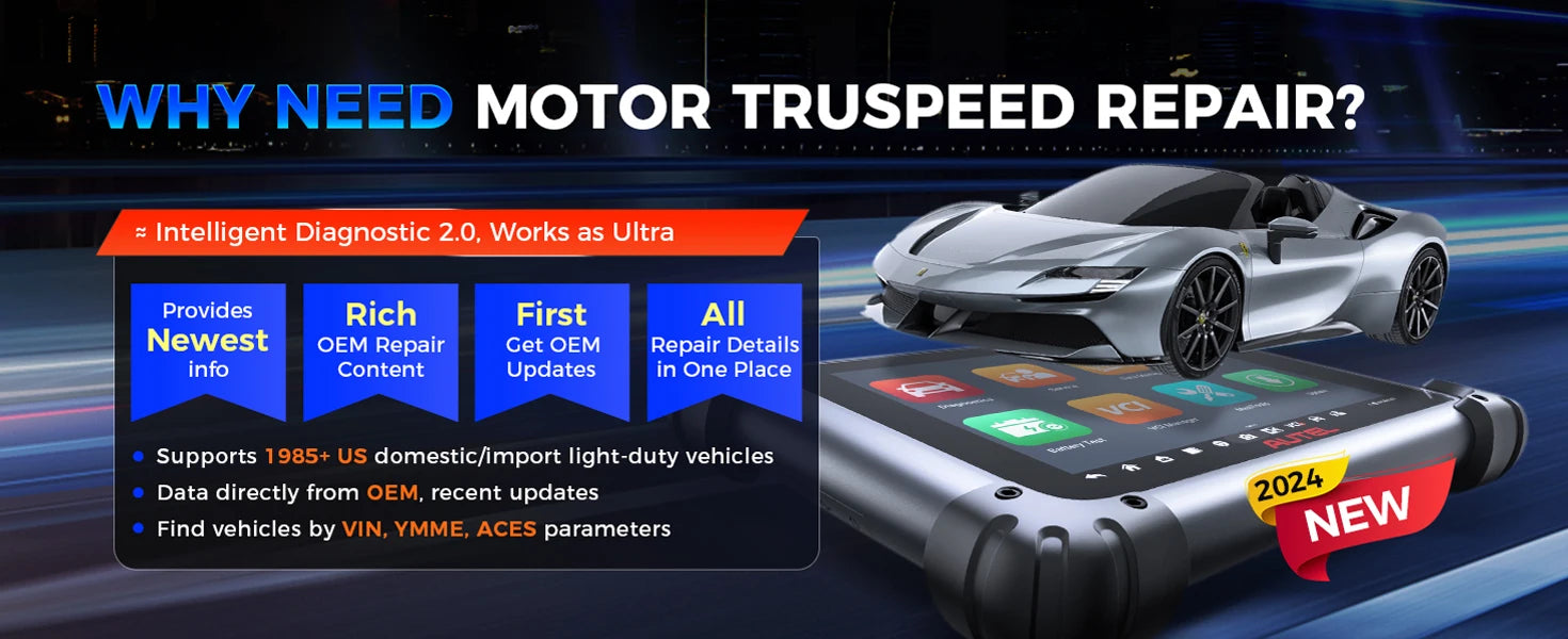 Autel MaxiSys Elite II Pro ULTRA Diagnostic Tools J2534 ECU Programming Coding Auto Scanner as MS919 Motor TruSpeed CAN FD DoIP