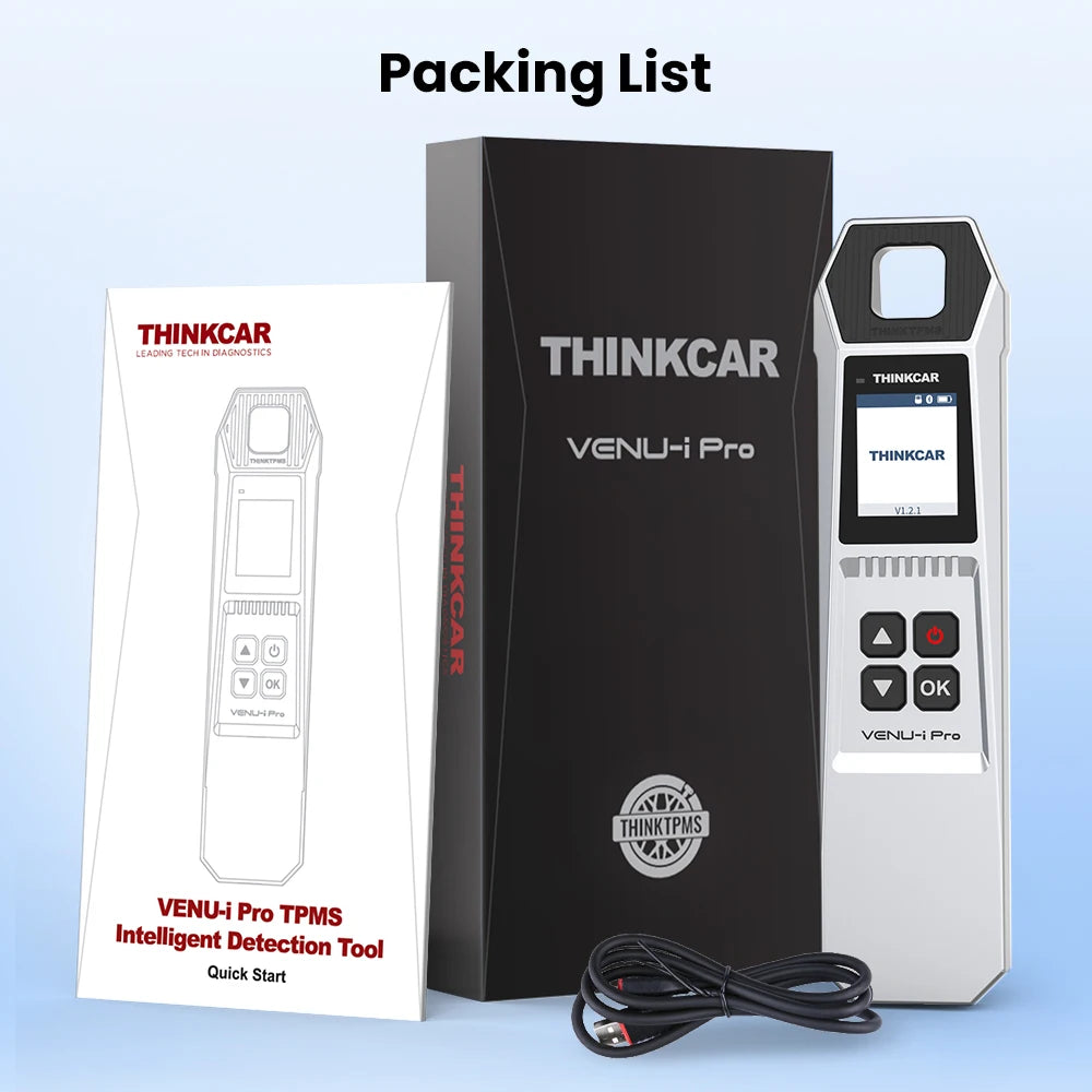 THINKCAR VENU iPro TPMS 315MHz 433MHz Car Tire Pressure Diagnosis Tool Universal Sensor Activation Programming Learning
