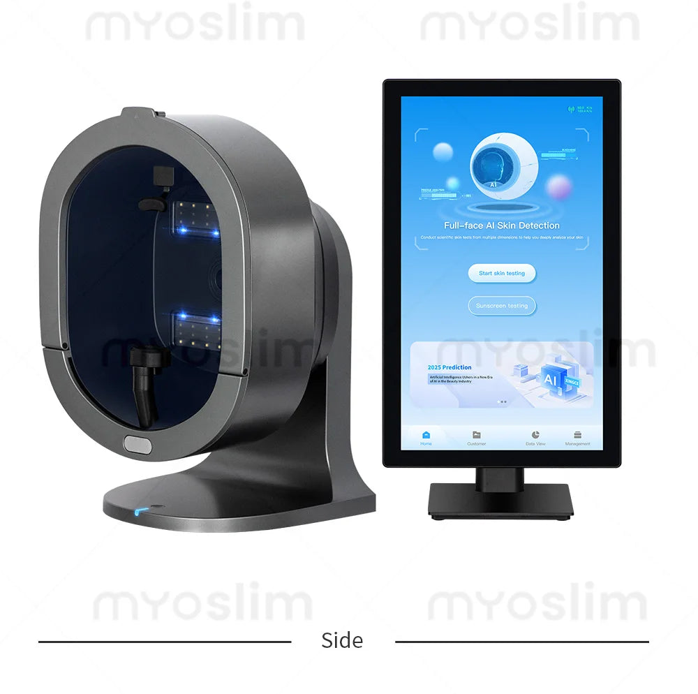 X5/X5 Pro AI Skin Image Analya Intelligence Deep Facial Skin Analysis Detector Follicle Testing Skin Analysis Magnifier