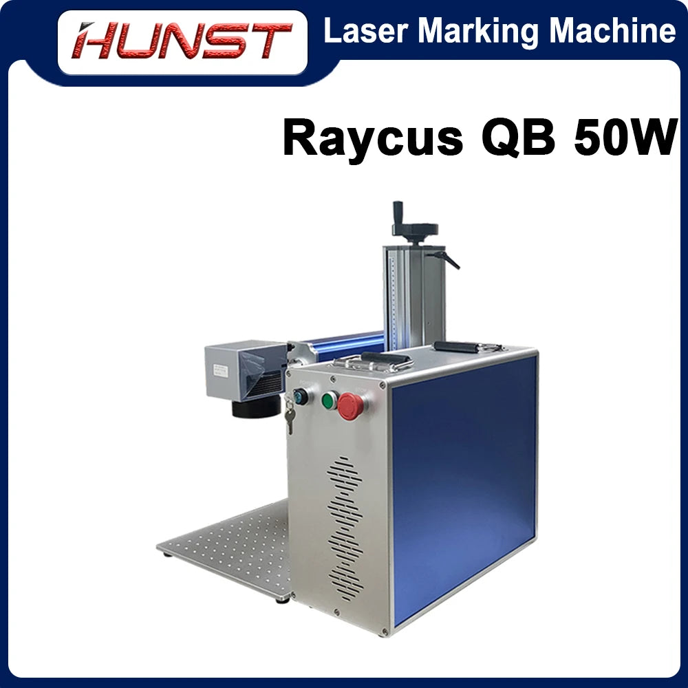 Hunst 50W 30W Fiber Laser Marking Machine Raycus MAX for DIY Jewelry,Gold,Silver,Ring, Bracelet, Metal Cutting Engraving Machine