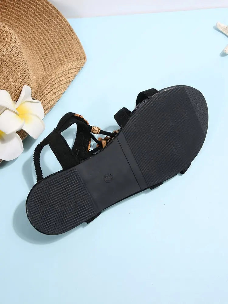 Summer Women Wedge Sandals Soft Bottom Low Heels Sexy Woman Non-slip Shoes Footwear Bohemia Style Summer Platform Sandals Women