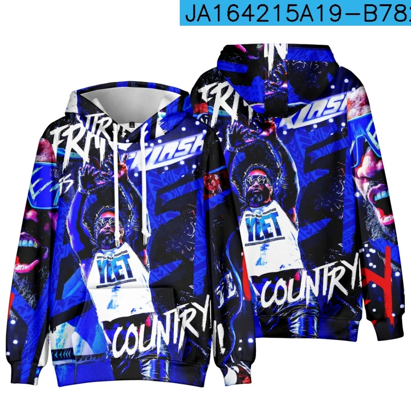 Jey Uso Yeet Hoodies Merch Hooded Women/Men Fashion Casual Streetwear Sweatshirts Clothing Hoodie Fashion Outwear
