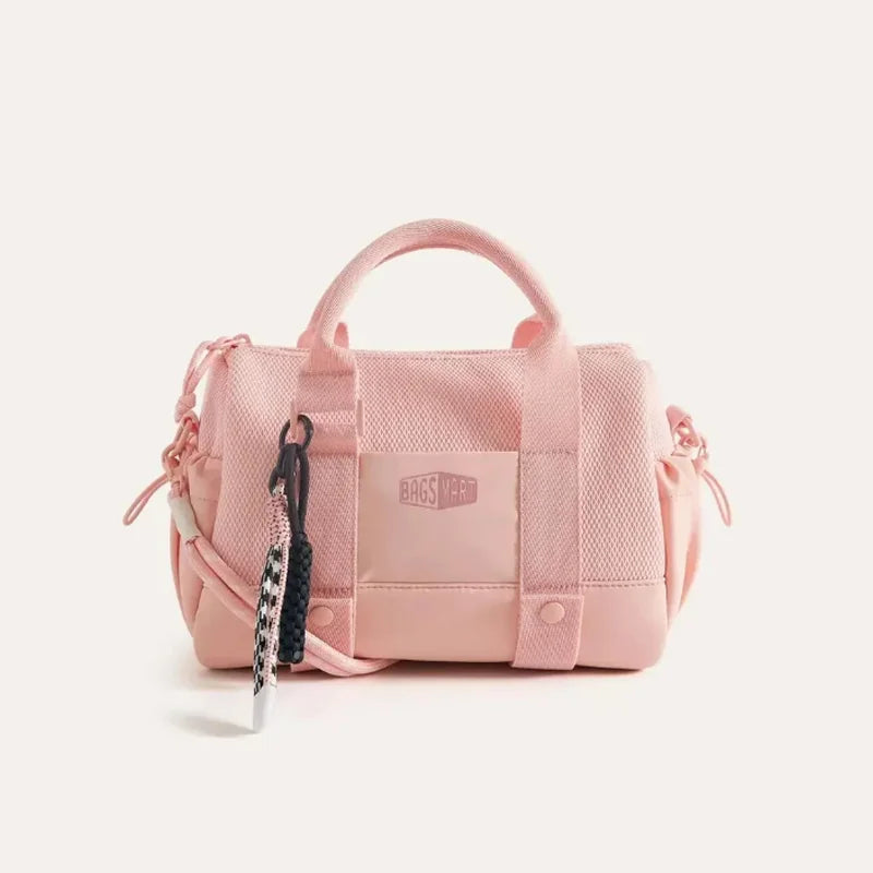 BAGSMART Mini Crossbody Bag Boston-style mini duffel crossbody bag for women, 5L suitable for travel daily use beach outings