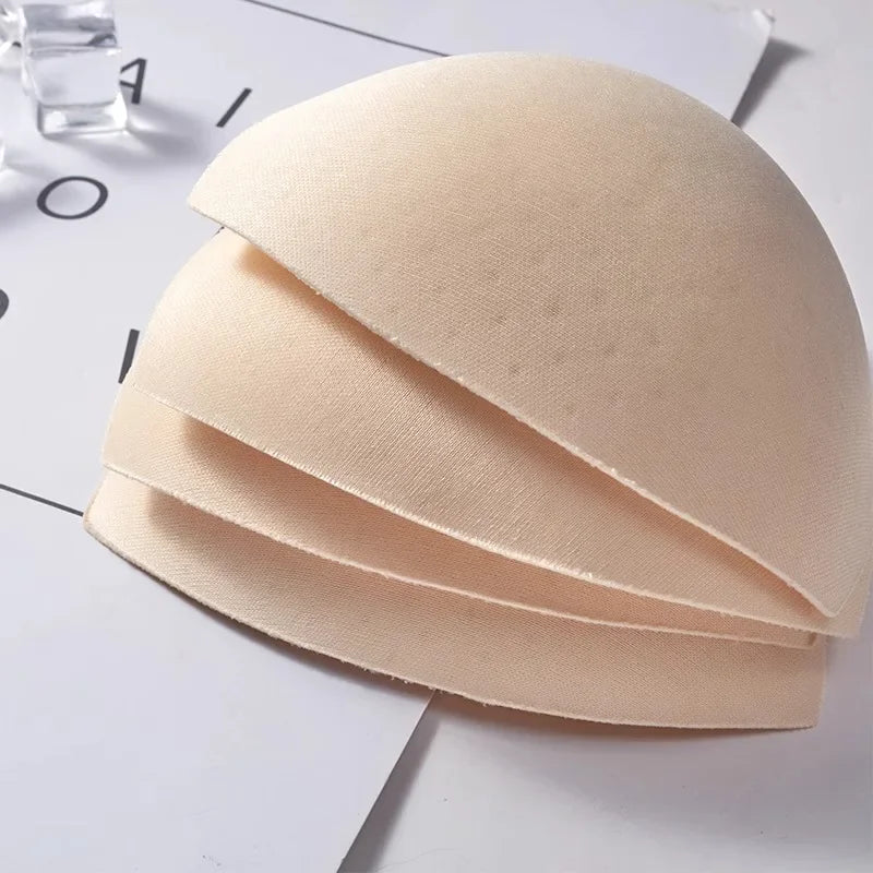 Triangle Sponge Push Up Bra Pads Set for Women Invisible Insert Swimsuit Bikini Breast Enhancers Chest Cup Pads Accessories
