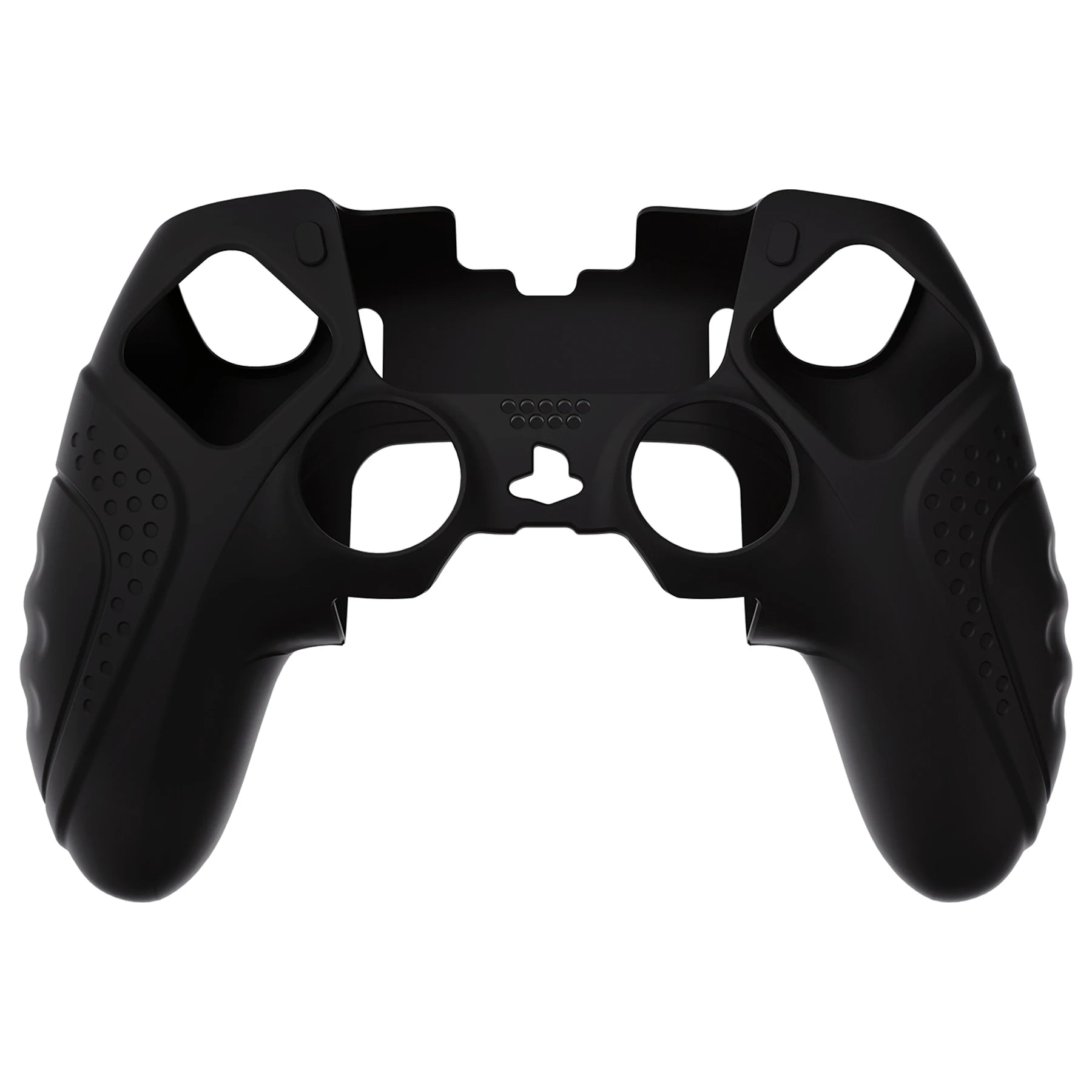 PlayVital Anti-Slip Silicone Cover Case for ps5 Edge Controller, Rubber Protector with Thumb Grip Caps - Guardian Edition Series