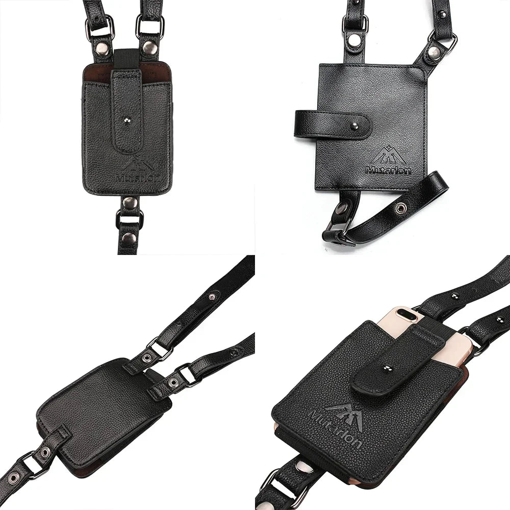Man Women Universal Hidden Bag Anti-Theft Underarm Wallet Holster Bag Portable Concealed Storage Bags Fit Phone Passport Keys