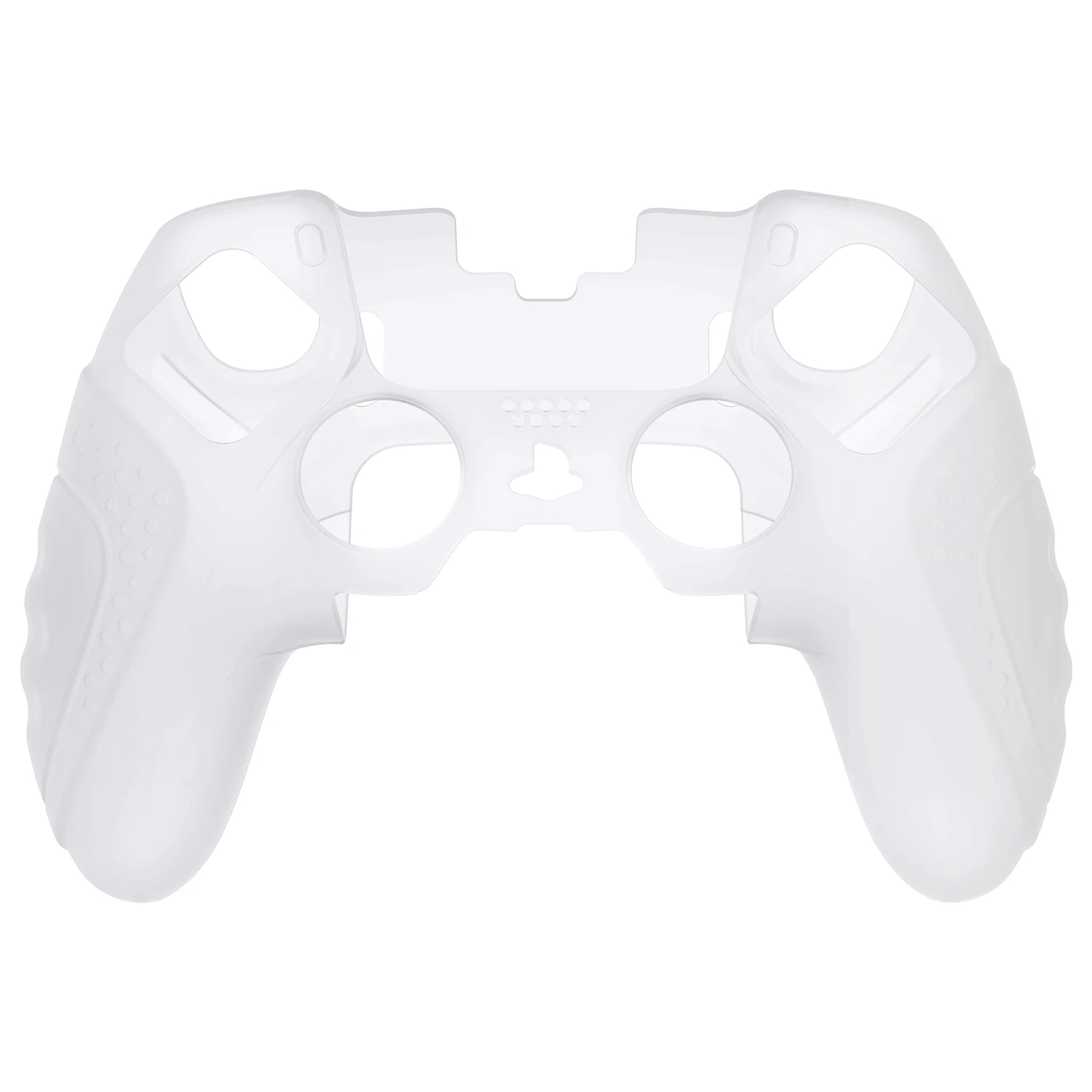 PlayVital Anti-Slip Silicone Cover Case for ps5 Edge Controller, Rubber Protector with Thumb Grip Caps - Guardian Edition Series